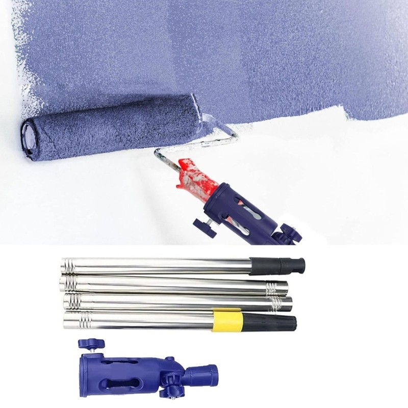 Paint Brush Extender Extension Wand Handle For High Ceiling Wall Coating Tasks