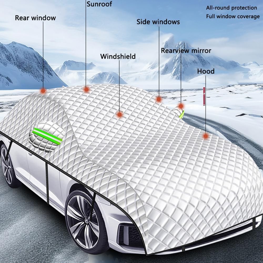 Car Roof Cover Hail Protector Waterproof Snow Proof Sunshield Outdoor Protective
