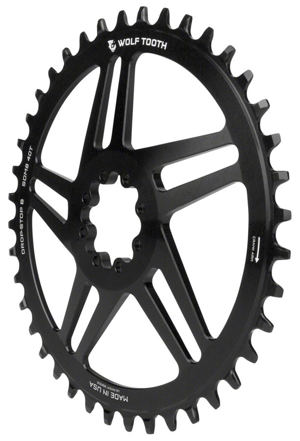 Wolf Tooth Direct Mount Chainring - 44t, SRAM Direct Mount, Drop-Stop B, For