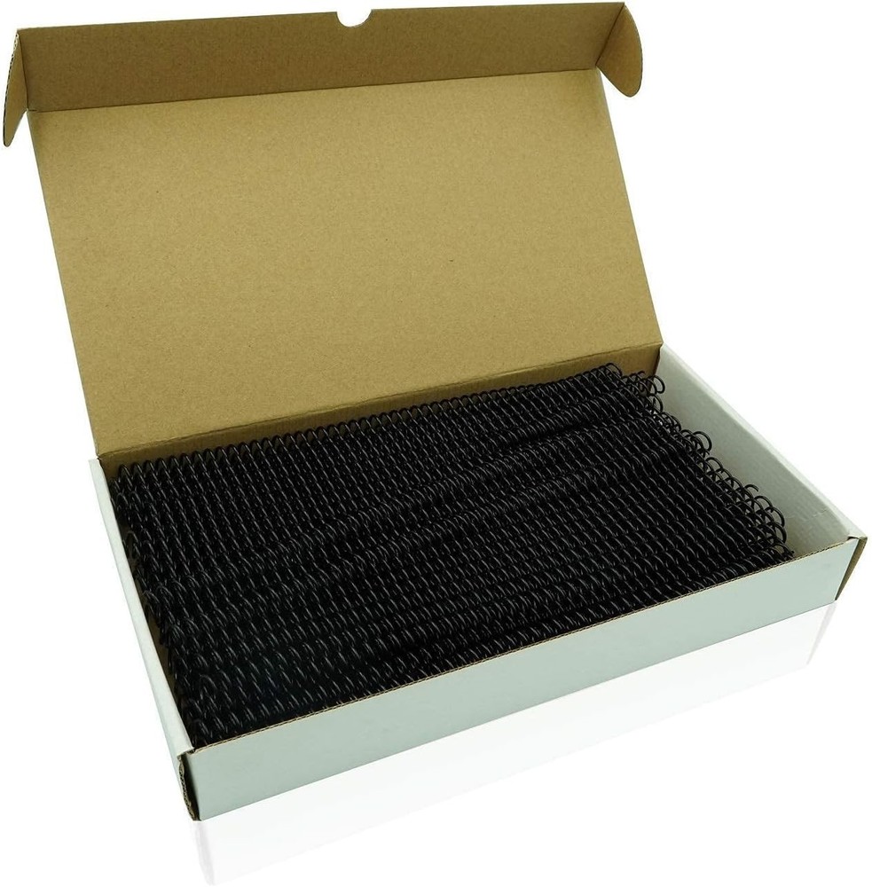 Professional 100-Pack Spiral Binding Coils, Perfect for Students & Offices