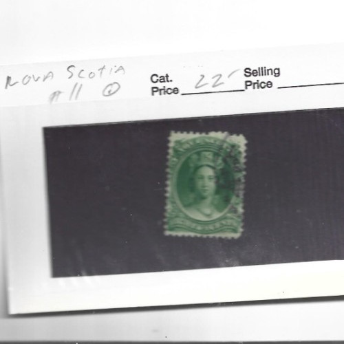 Nova Scotia #11 used cv $22.00