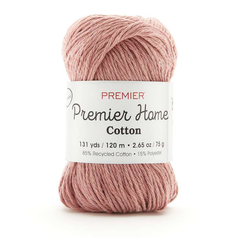 Premier Yarns Home Cotton Yarn - Solid-Rose