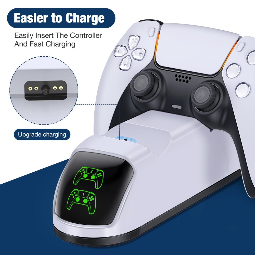 PlayStation 5 DualSense Wireless Charging Station PS5 Controller Charging Dock