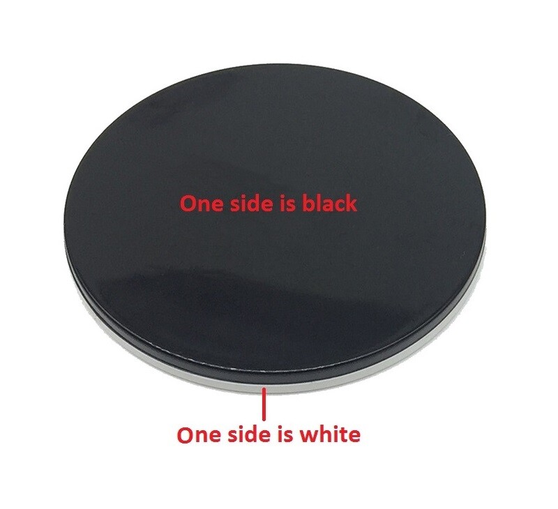 Diameter 95 mm Working Stage Transparent Translucent Round Specimen Plate