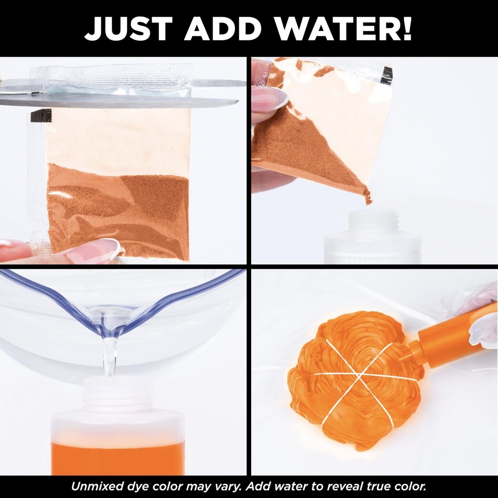 Tulip One-Step Tie-Dye Kit Dye Refill Packs, Orange