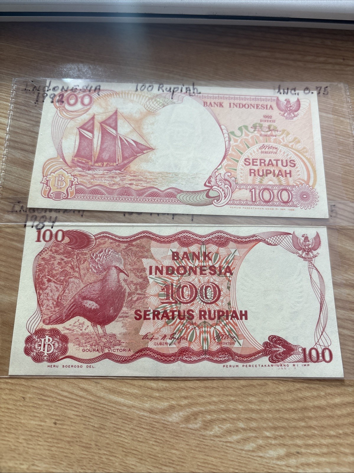 Large Lot Of Indonesia Banknotes