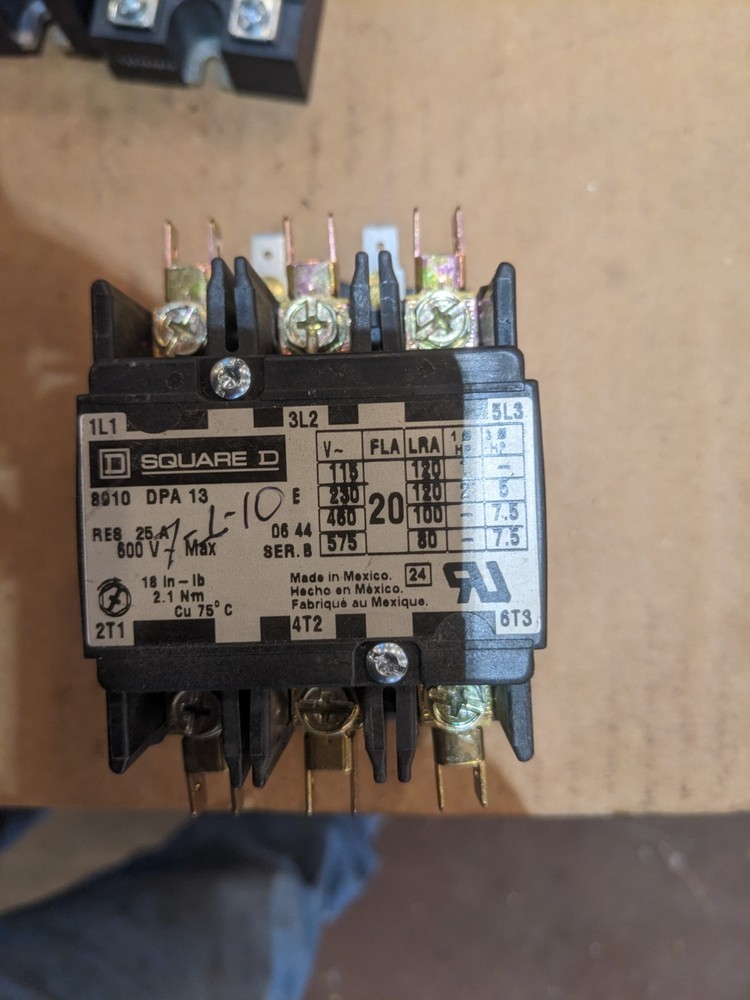 Crydom D53TP25D 3 Phase Solid State Relay Contactors Reactor