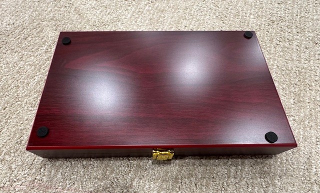 Premium Wooden 3 PCGS Coin Display Storage Box Case Collector Coin Holder PCGS