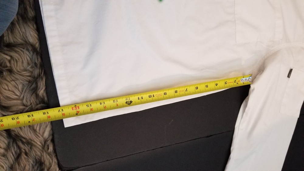 Chefs Shirt/Jacket White size Large. Chef Code.