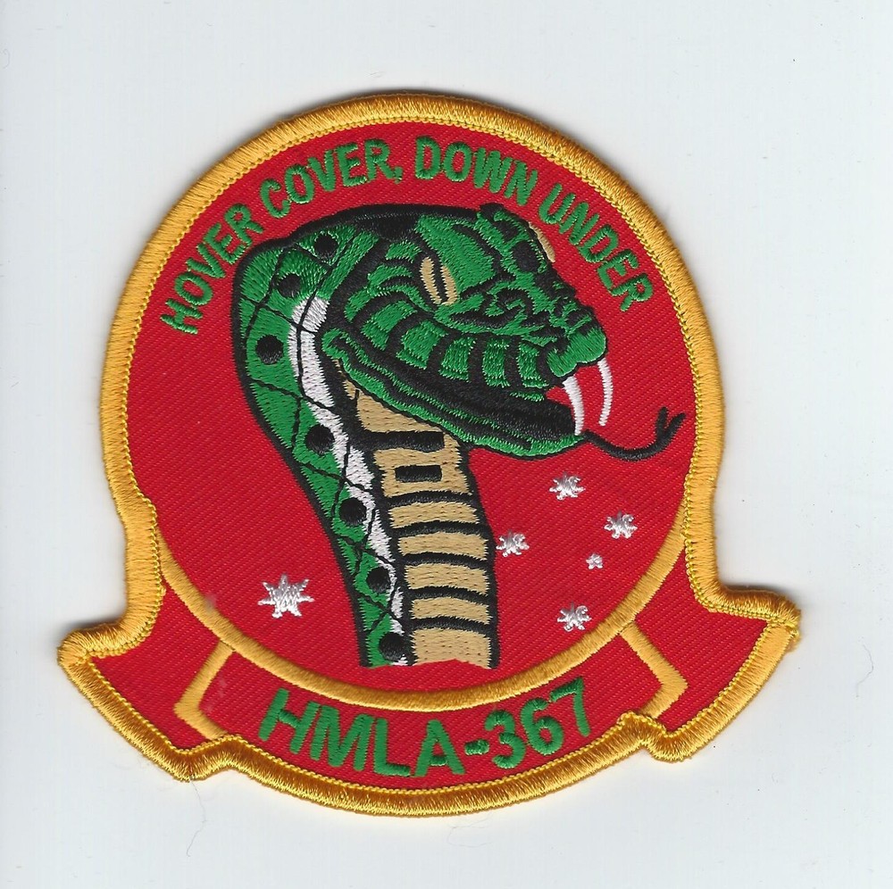 HMLA-367 "HOVER COVER DOWN UNDER"  patch