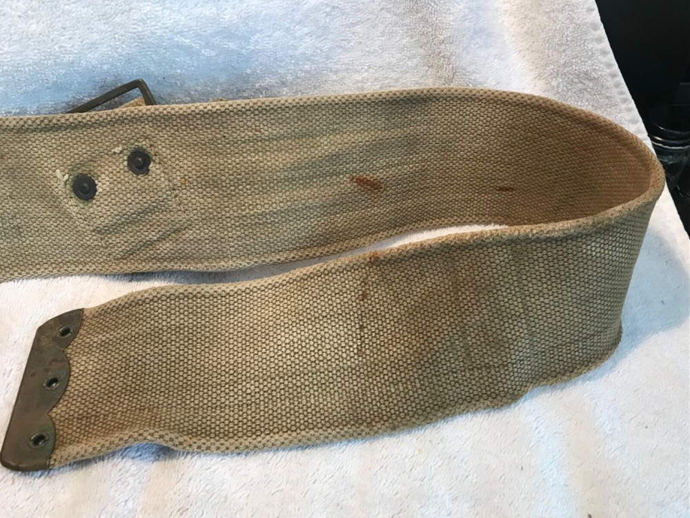 WW1 British Army P-08 Web Combat Belt