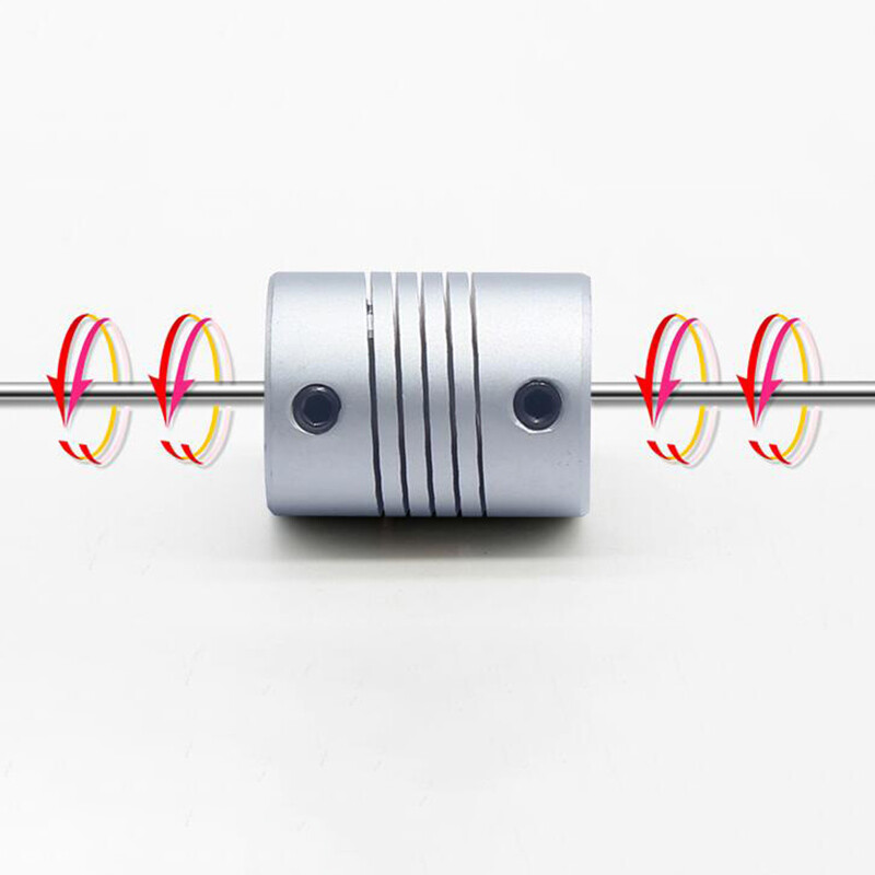 Flexible Shaft Coupling Connector Coupler CNC 3D Printer Stepper Motor 34 Sizes