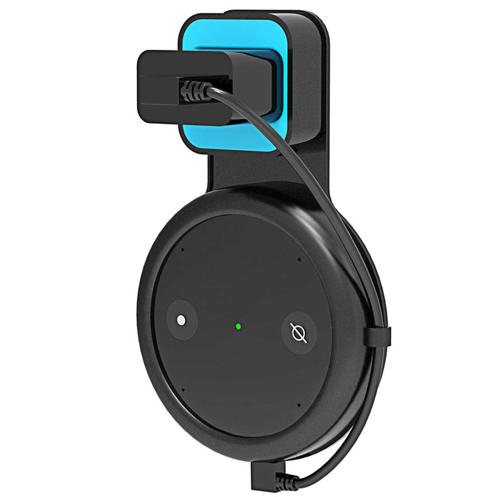 Wall Plug Power Supply Bracket Mount Holder Adapter for Amazon Echo Input