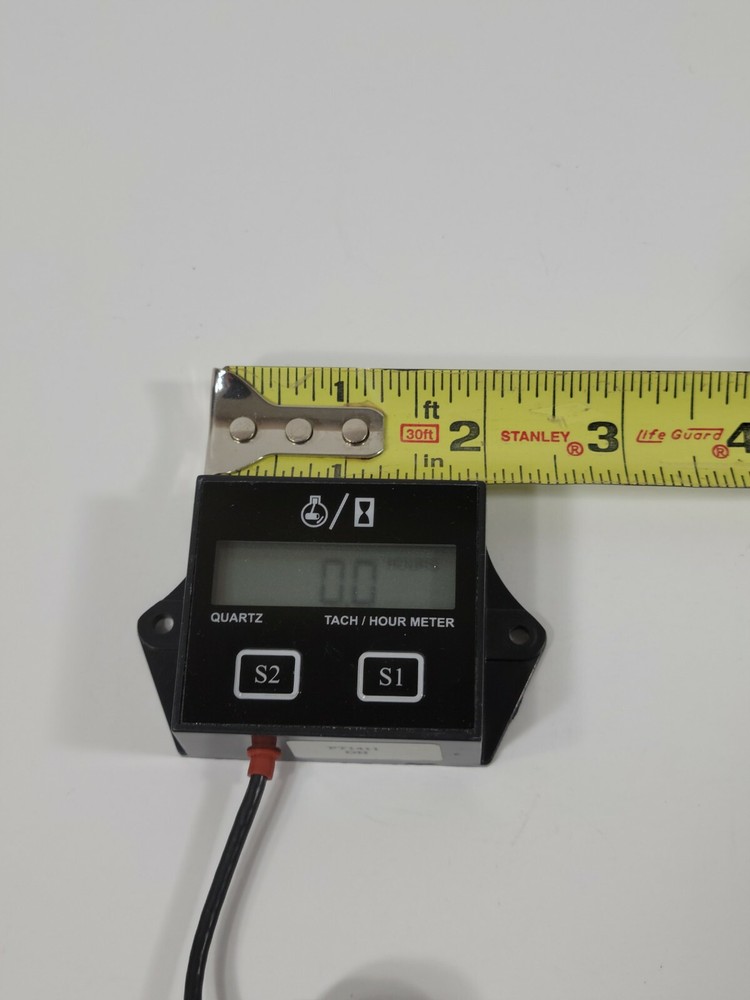 Tach Hour Meter PT1411 DH - Untested