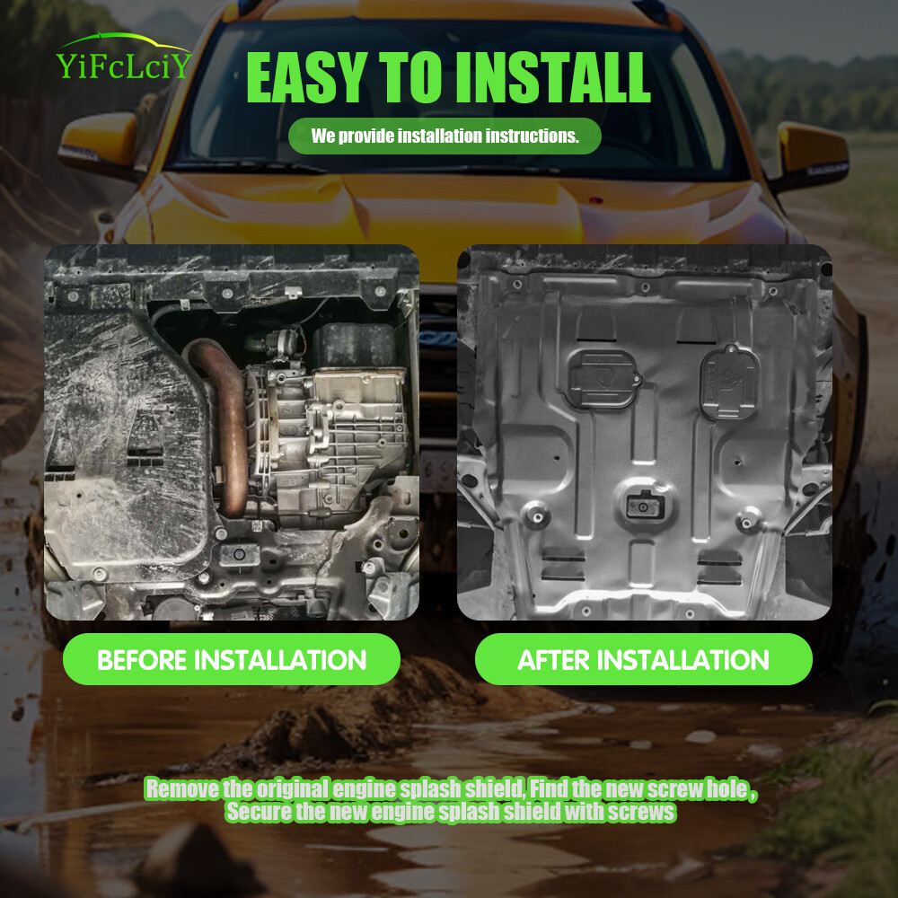 For Benz GLA250 2015-2020 Under Engine Splash Guards Front Engine Mud Flaps