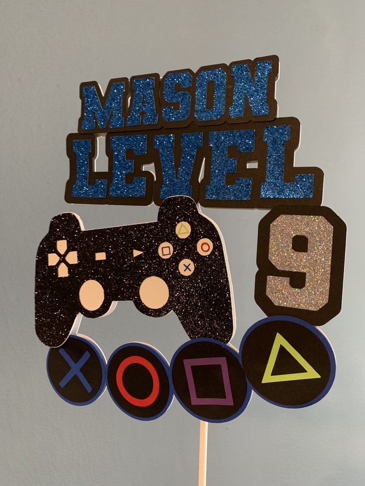 Gamer Cake Topper