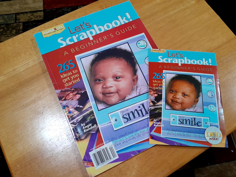 Paperkuts Let's Scrapbook A Beginner's Guide Book, 265 Ideas, 2004+DVD