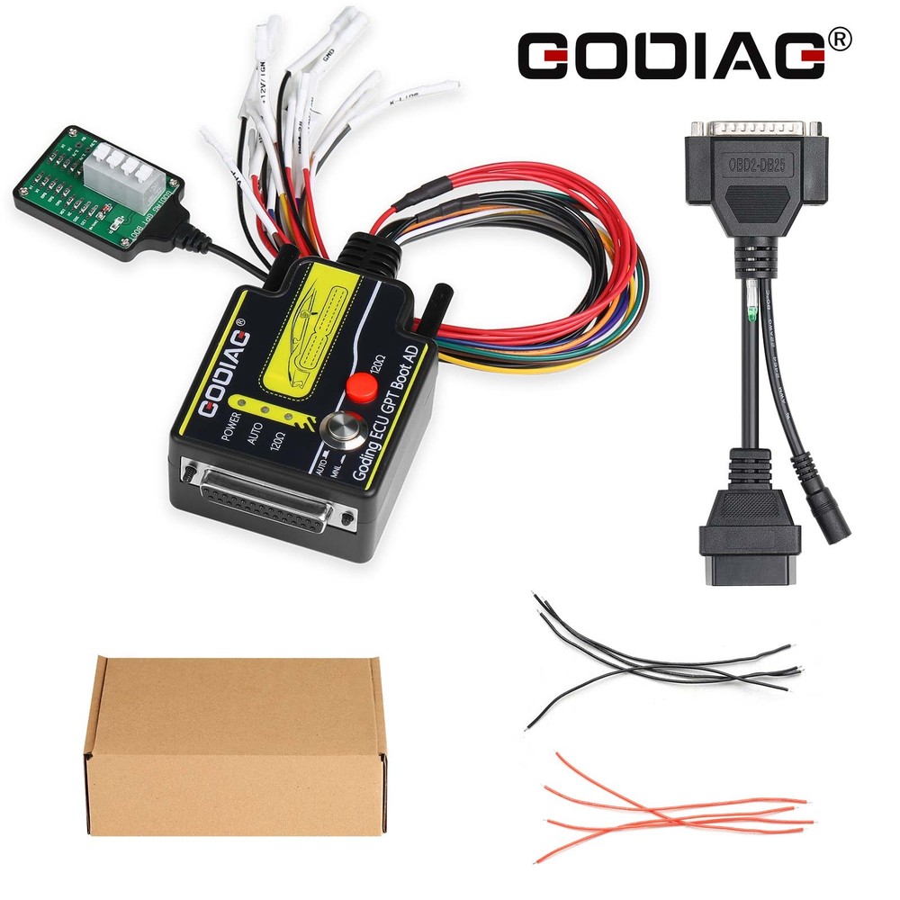 GODIAG E-C-U GPT Boot AD Progarmming Adapter for J2534 Read and Write E-CU data