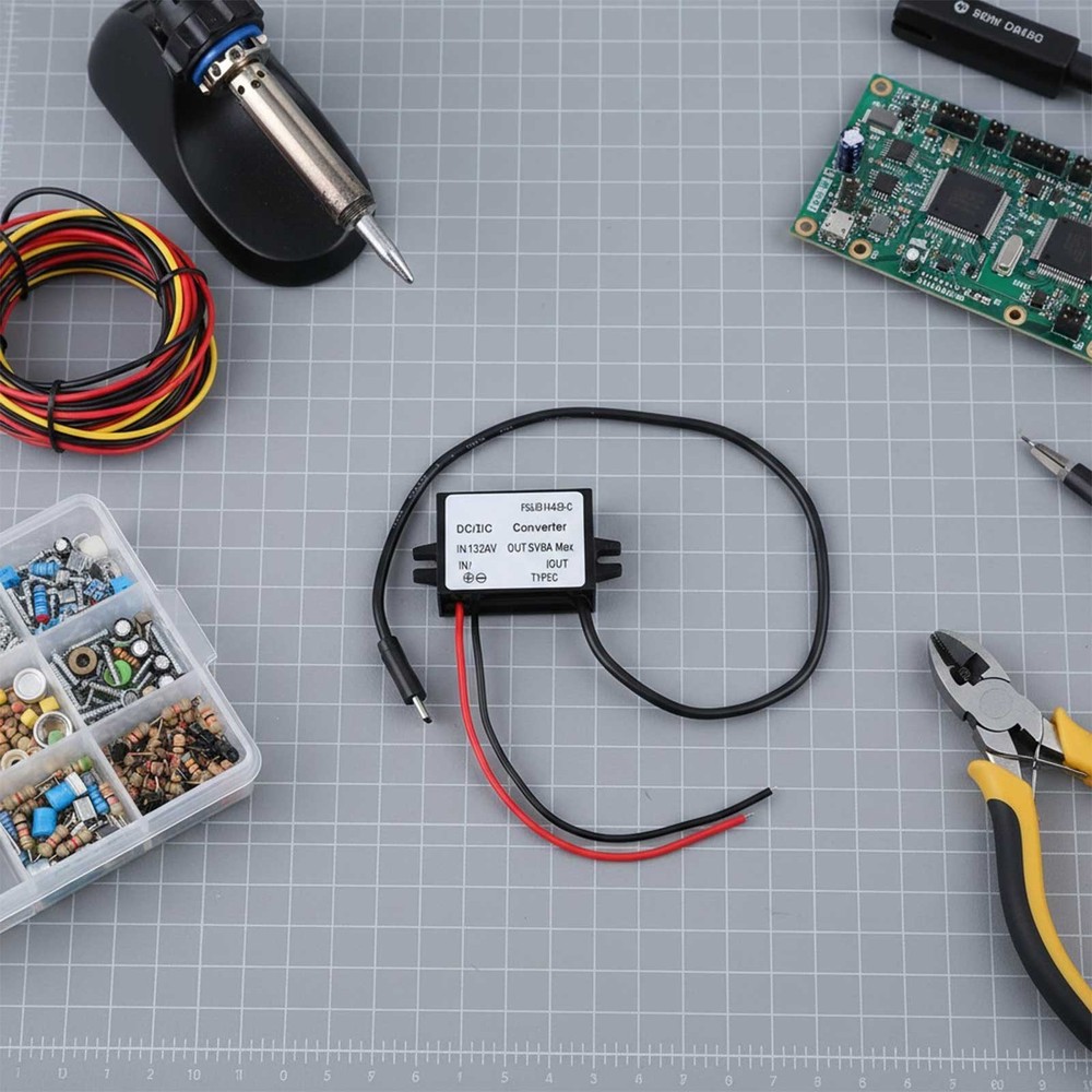 Easily Charge Your Portable Electronics with This DC to DC Converter Module