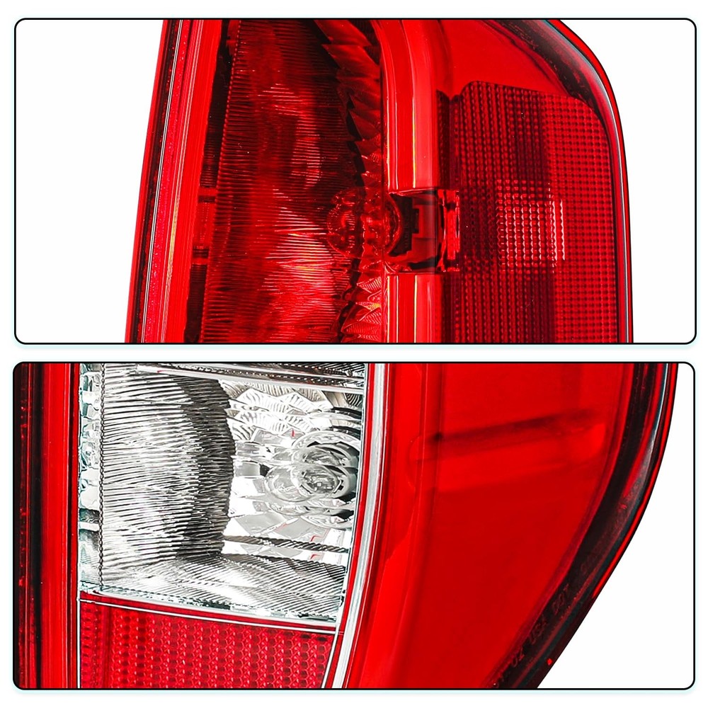 Tail Light Assembly for 2005-2021 Frontier 2009-2012 Equator with Bulbs