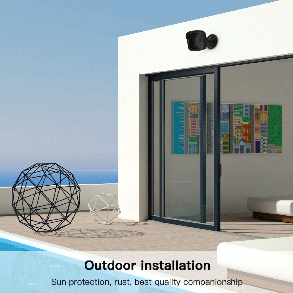 Wall Mount Bracket Protective Case for All-new Blink Outdoor Blink Sync Module 2