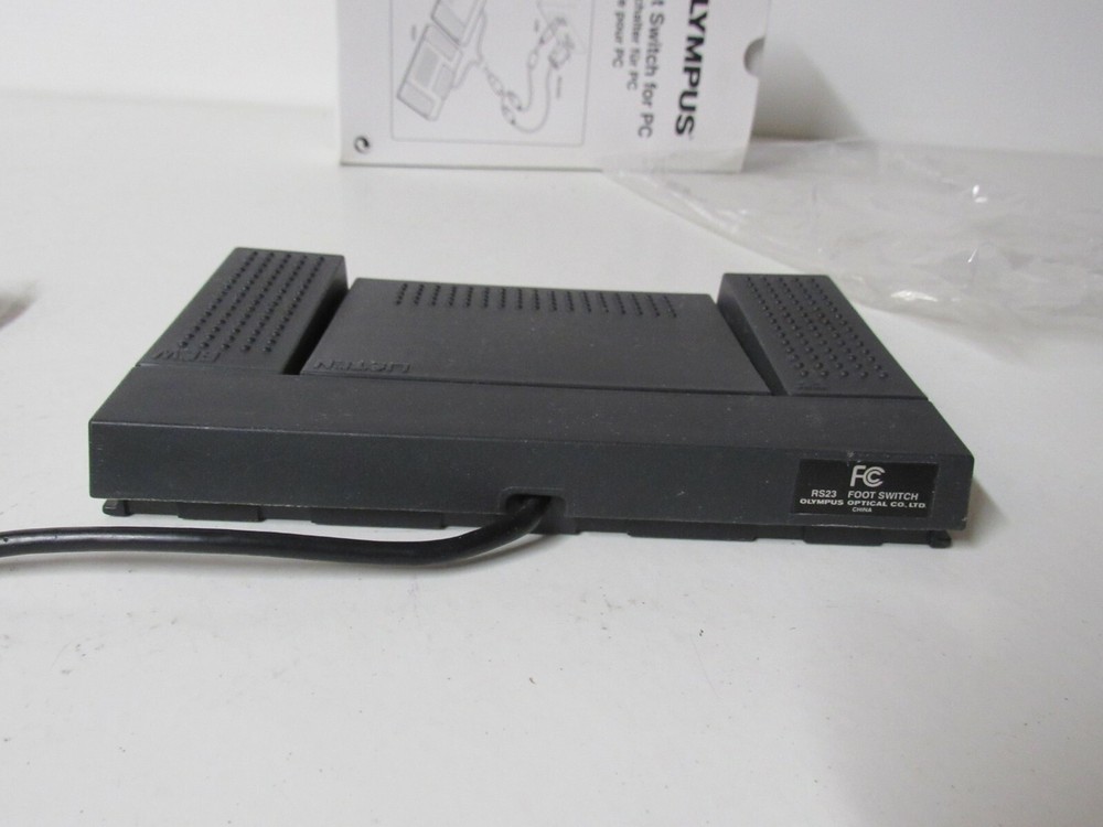 Olympus RS23 Foot Switch for PC with cables & Software. FAST FREE SHIPPING.