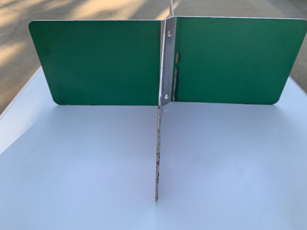 Original Railroad Switch Stand Target ( Aluminum )