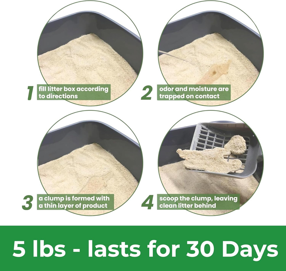 Cat Litter 2,27 Kg/5 Lb (76)