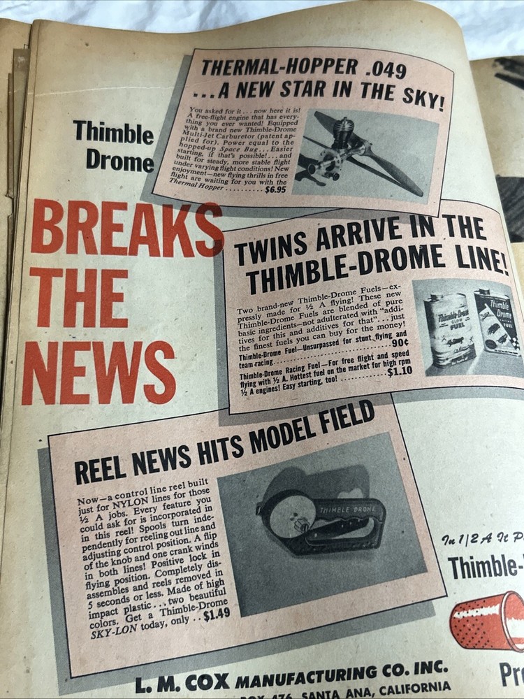 Flying Models April 1953 Magazine