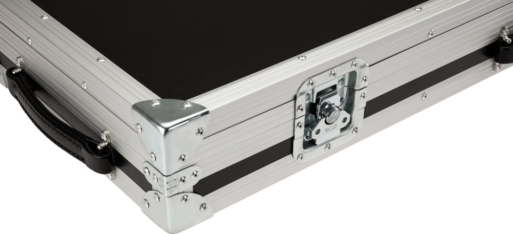 Fender CEO Flight Case with Wheels Black/Silver