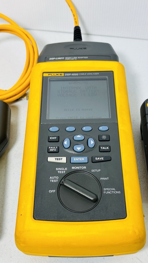 DSP-4000SR Smart Remote Fluke 4000 Cable Analyzer Kit