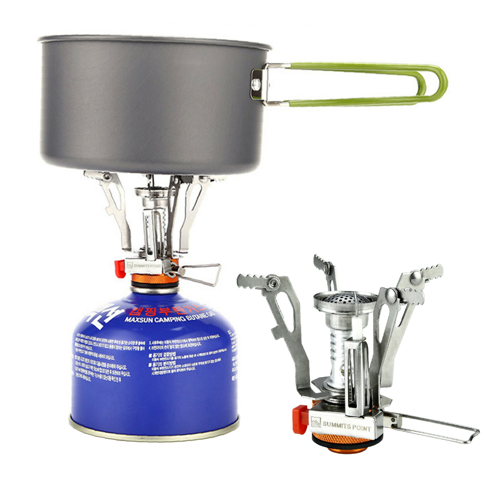 Ultralight Portable Backpacking Gas Butane Propane Outdoor Camp Gas Stove Burner