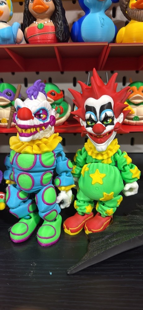 Killer klowns from Outer Space 3d printed Flexi