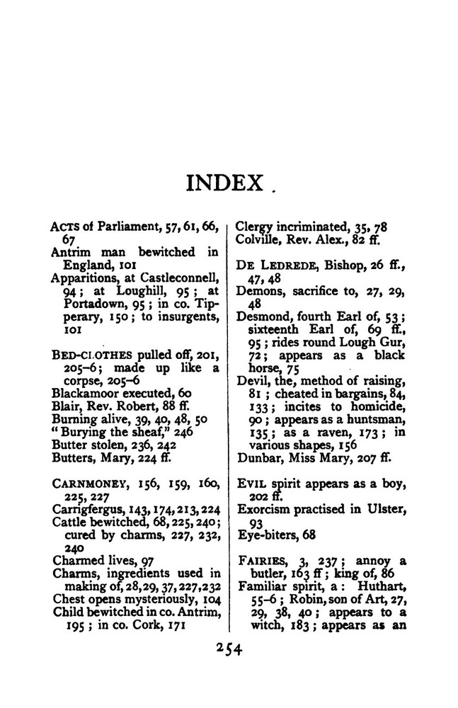 1913 Irish Witchcraft And Demonology 260 Pages
