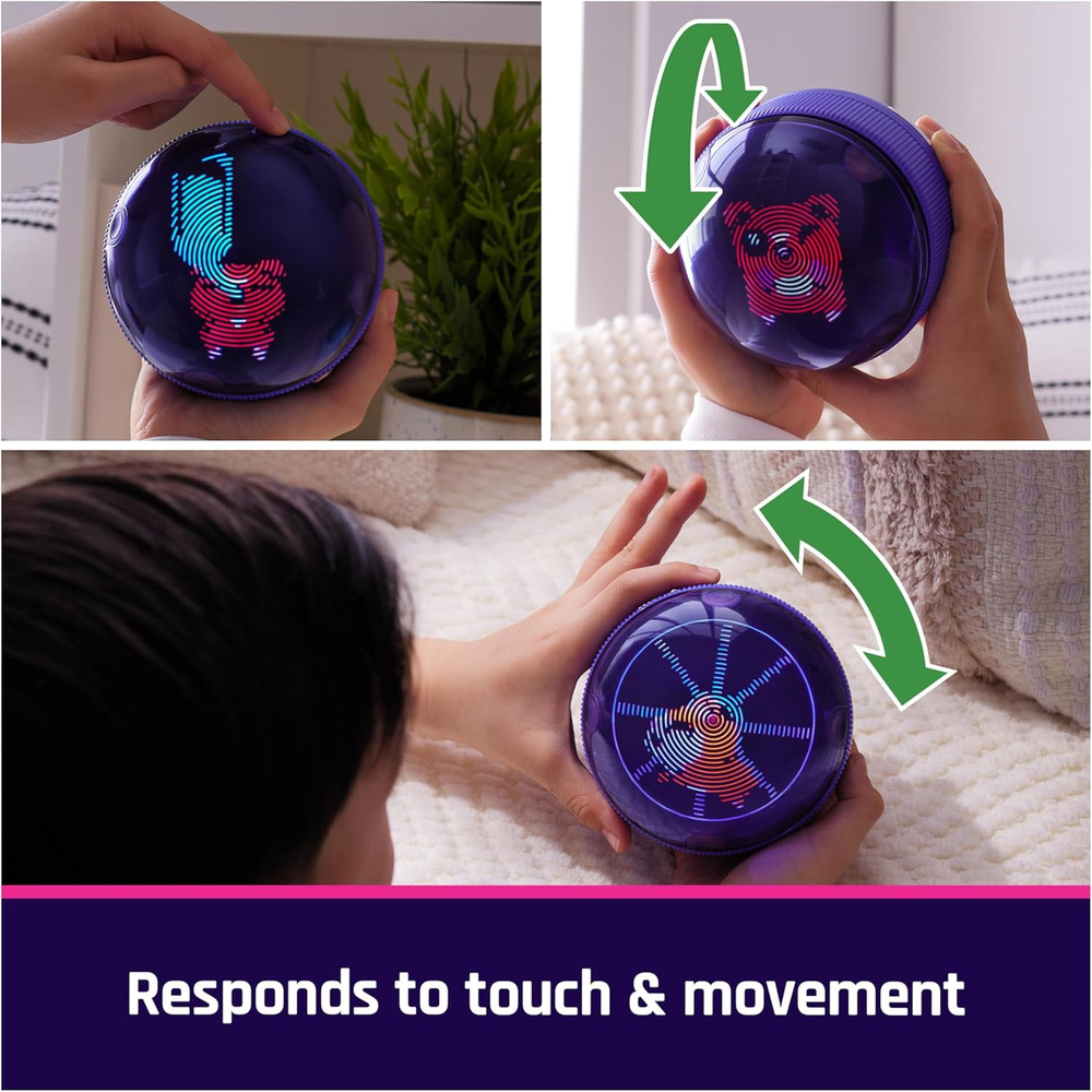 , Hamster Ball Interactive Toy Hamster with Over 20 Hamsters Inside, Rolls & Rea