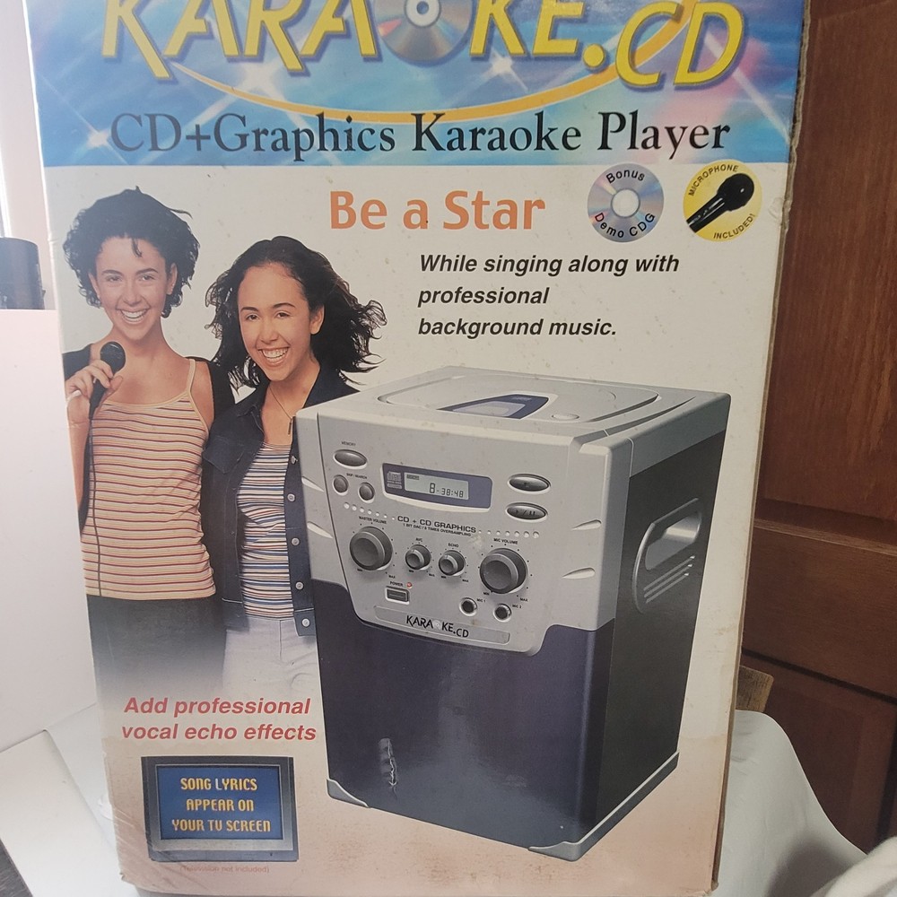 Karaoke Cd Graphics Player WK-021 In Box