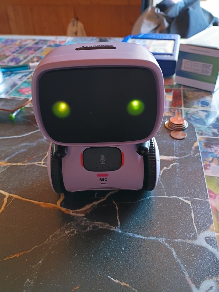AT Robot, which is an interactive smart toy robot designed for children.
