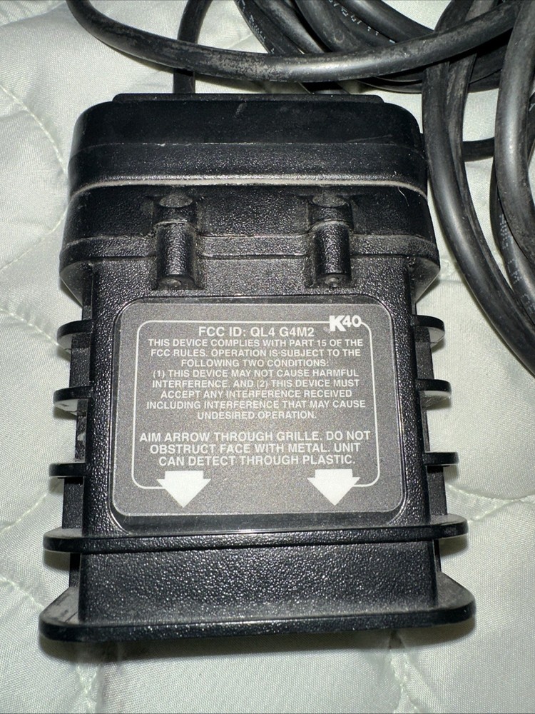 2 USED K40 Remote Radar Detector W/CABLE QL4 G4M2