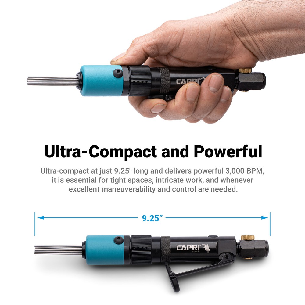 Capri Tools Mini Air Needle Scaler