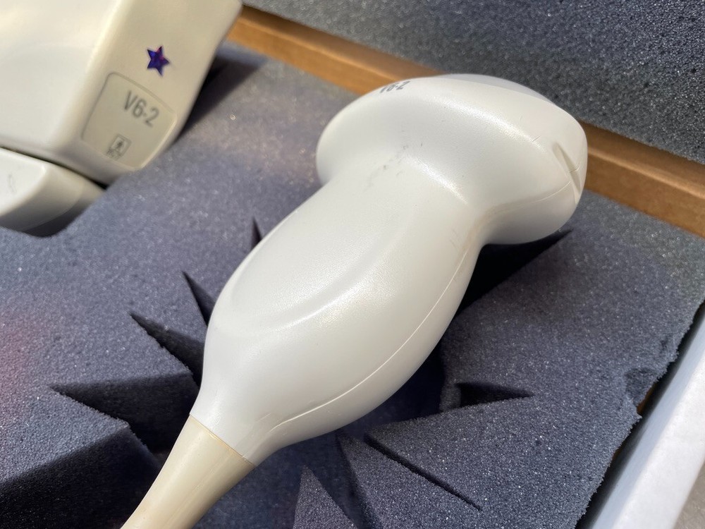 Philips V6-2 Broadband Curved Volume Array Transducer Probe