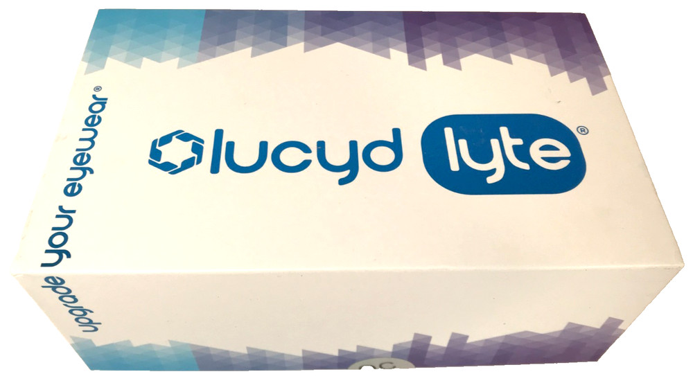 Lucyd Lyte Audio Glasses Bluetooth 5.0 Polarized Stereo Touch Control Black