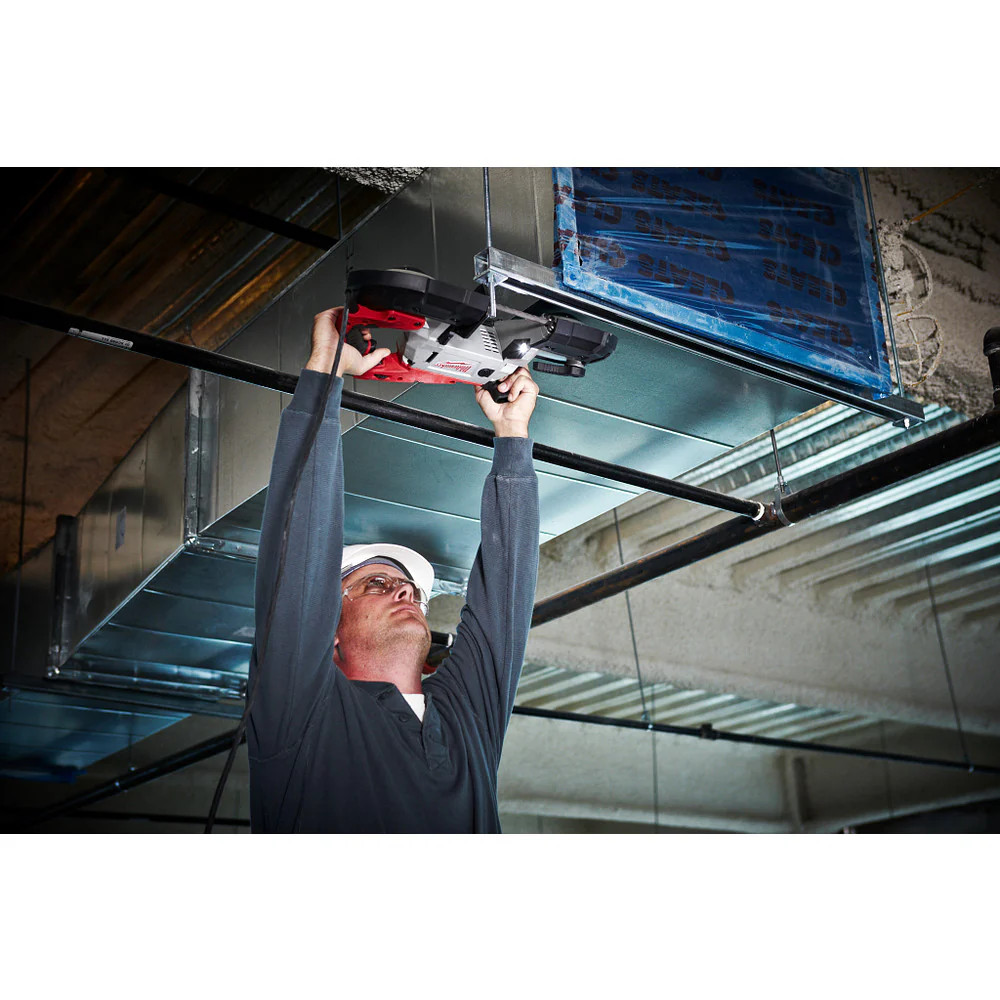 Milwaukee 6232-81 Corded Deep Cut Variable Speed Band Saw Kit - Recon