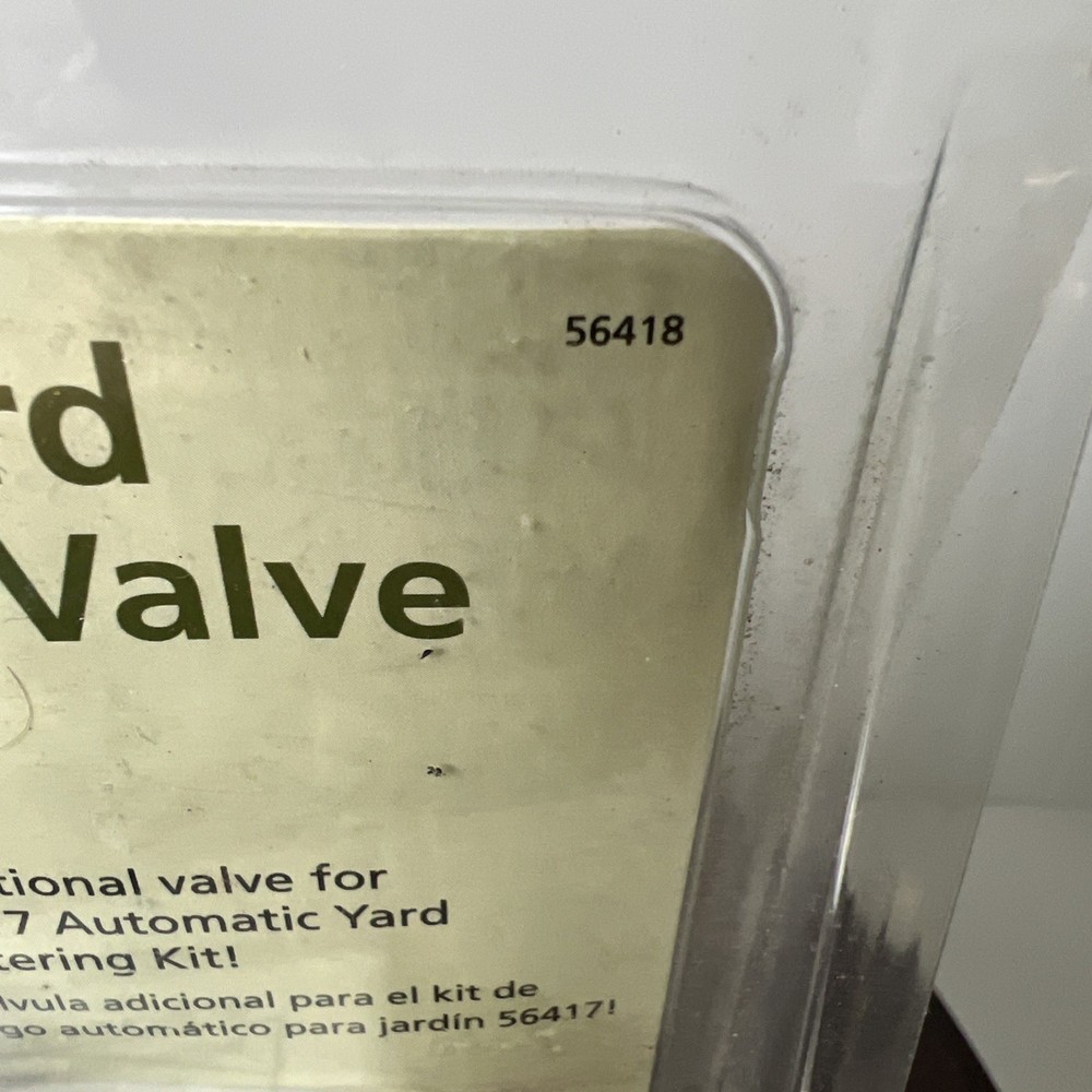 Orbit 56418 Automatic Yard Watering Kit Valve Open Package New Eco-Series