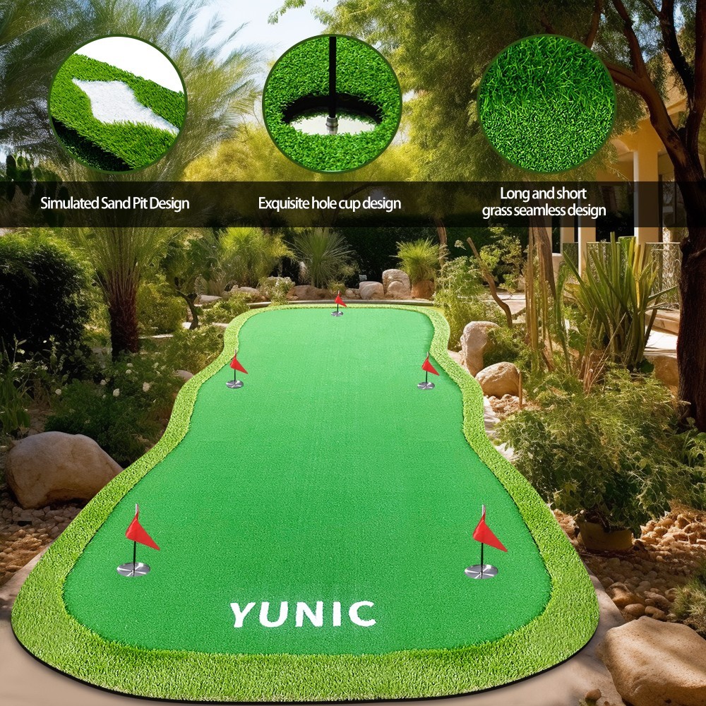 Golf Putting Green (6.5ft x 16ft, Style B)