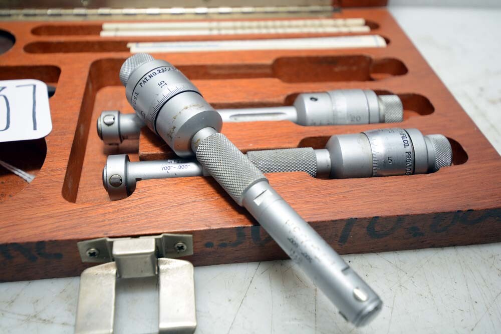 3 Brown and Sharpe Tesa Inside Micrometers (Inv.43837)