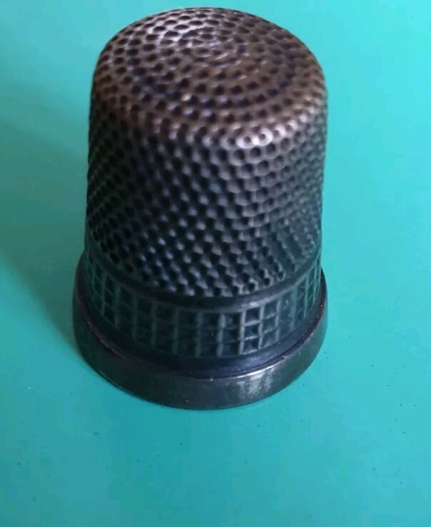 Antique Solid Silver Thimble Size 5 Charles Horner 2.3cm 5.3g