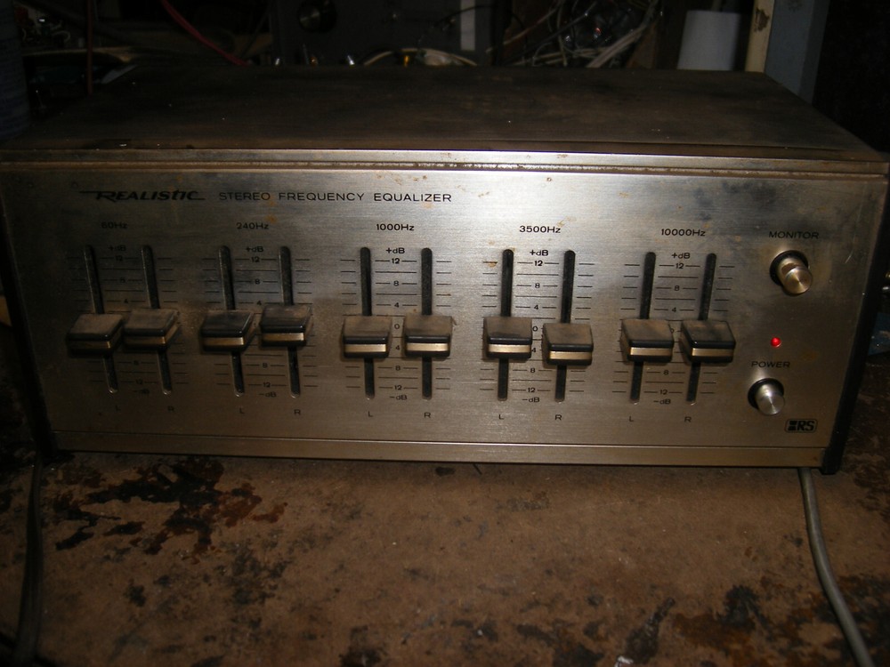 Radio Shack Stereo Frequency Equalizer