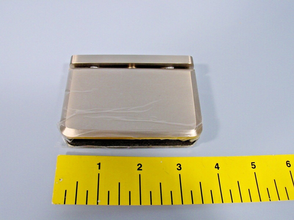 *Murano GH301-360BN Beveled Pivot Hinge Brushed Nickel
