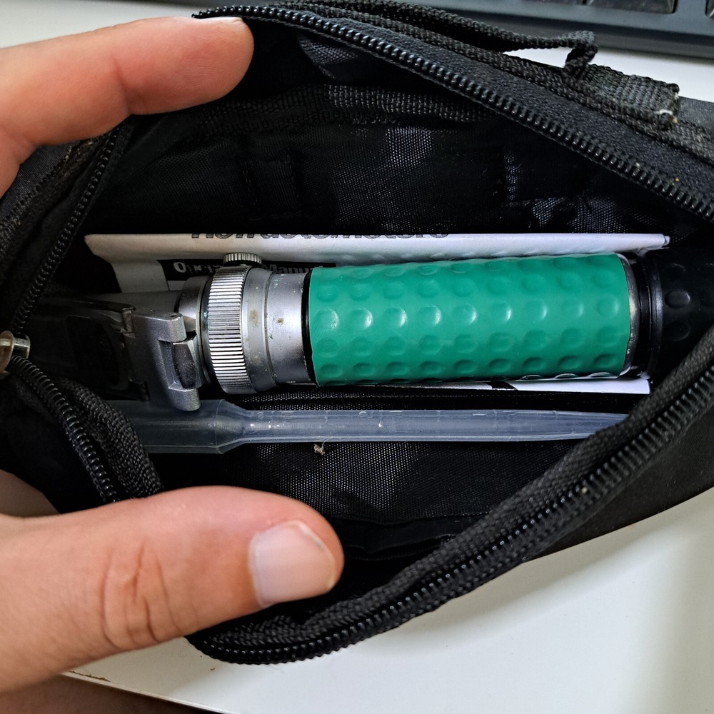 VEE GEE Scientific Handheld Sodium Chloride Refractometer SX-1