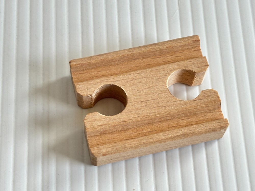 IKEA Wood Train Track 2in Connector REPLACEMENT PIECE